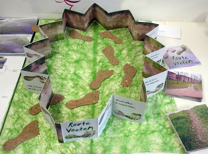 "Routevoeten" project over vaste looproutes